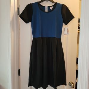 NWT Lularoe color blocked dress size M